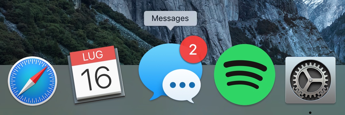 outlook for mac dock badge count